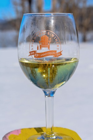 Adirondack Winery's 10th Anniversary Limited Edition Wine Glass