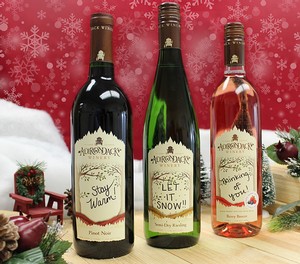 Personalized Holiday Wines