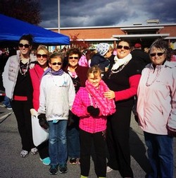 Team Adirondack Winery at the Making Strides For Breast Cancer walk
