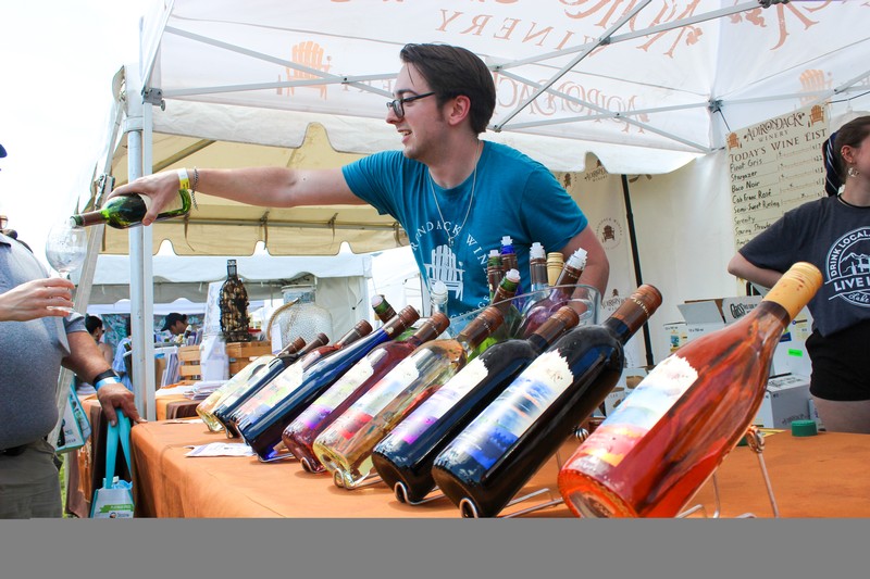 ADK Winery Pouring it Up at the ADK Wine and Food Festival
