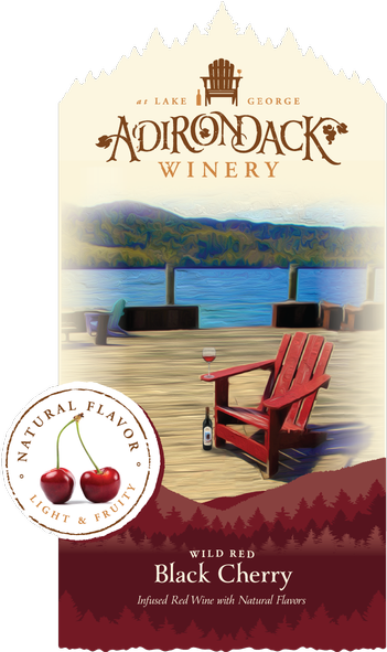 Adirondack Winery Seyval Front Label