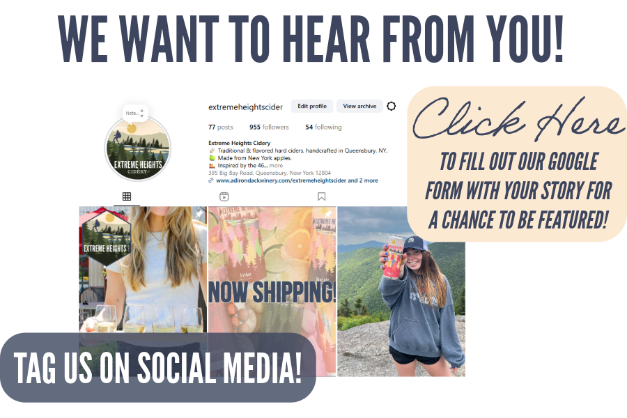 Tag us on social media or fill out our form!