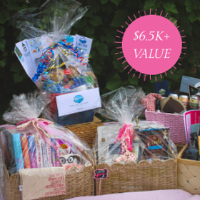 Test your luck with our awesome raffle baskets!