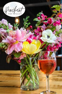 Valentine's Bubbles and Blooms