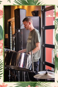 Tropical Vibes with Greg Auffredou on Steel Drums