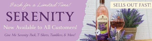 Serenity Available Now!