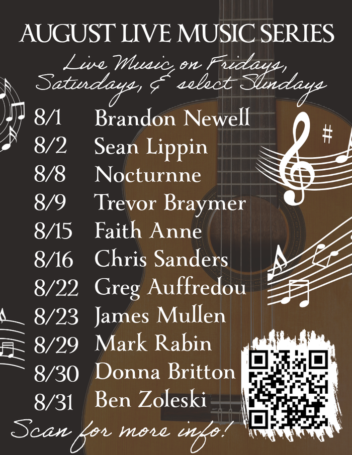 Live Music Schedule