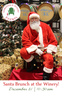 Sunday Santa Brunch at the Winery!