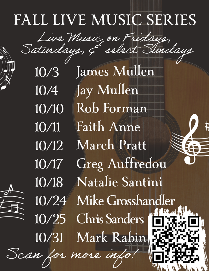Live Music Schedule
