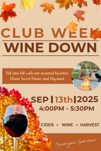 Club Week Wine Down