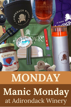 Manic Monday at Adk Winery