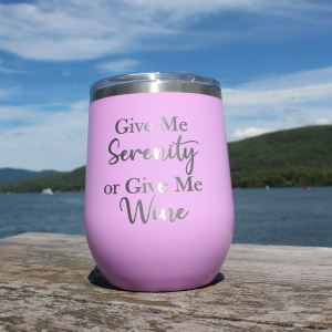 Give Me Serenity or Give Me Wine Sippy Cup!