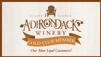 Adirondack Winery Gold Club Membership Card