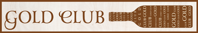 Adirondack Winery Gold Club Banner