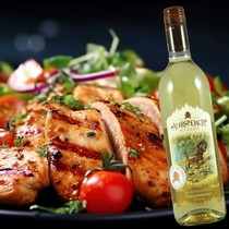 BBQ Chicken with Gewurztraminer