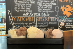 Wine Infused Ice Cream