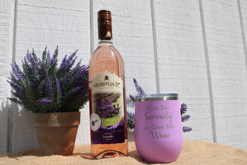 Give Mom Serenity Cup with wine