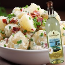Potato salad pairs well with Pinot Gris