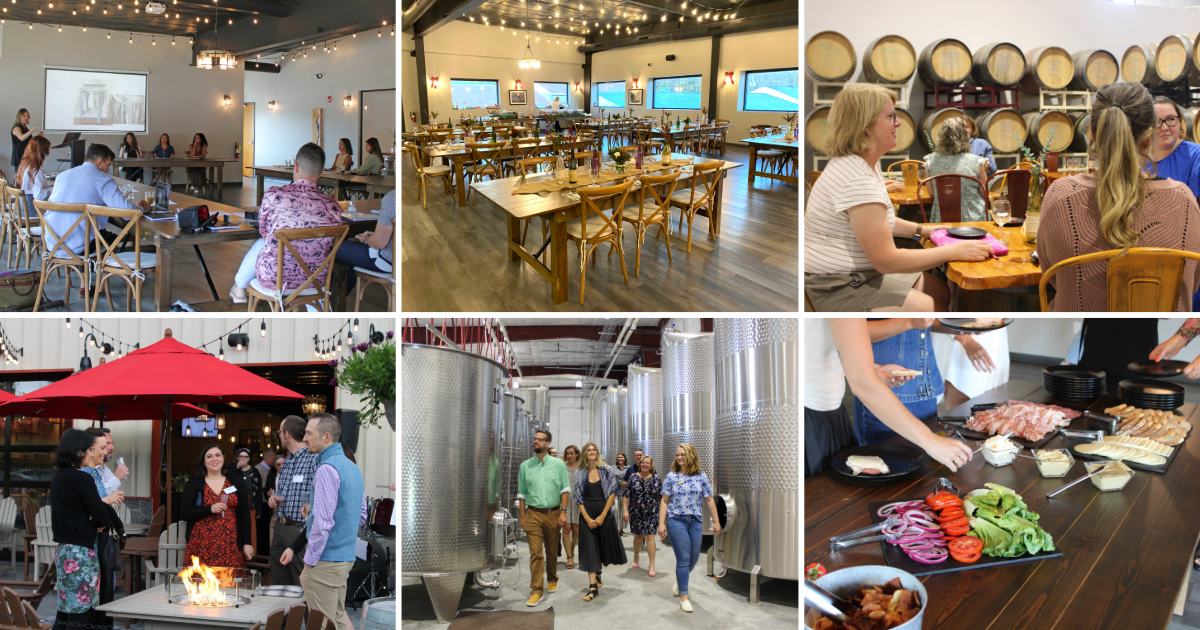 Adirondack Winery corporate Event Photos