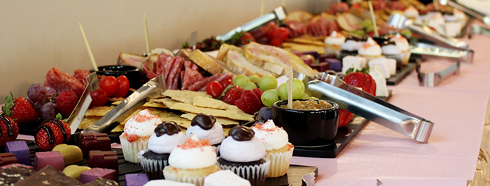 Adirondack Winery Private Event Charcuterie Food spread