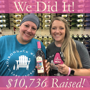 We Did It! ADK Winery Raises $8,000 for Adirondacks Chapter of Making Strides Against Breast Cancer