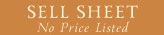 Sell sheet - no price