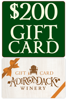 Adirondack Winery $200 Gift Certificate 1