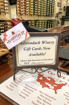 $15 Adirondack Winery Gift Card 1