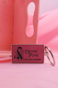 Drink Pink Key Chain 1