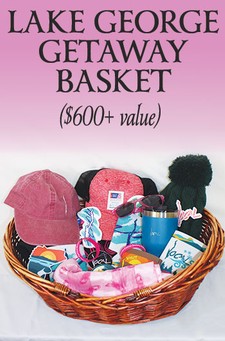 Drink Pink Raffle Ticket - Lake George Getaway Basket 1