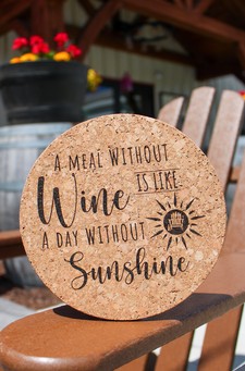 Cork Trivet - A Meal Without Wine