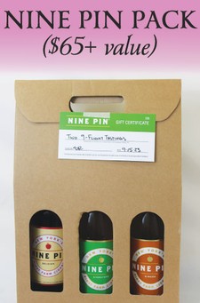 Drink Pink Raffle Ticket - Nine Pin Cider Pack 1
