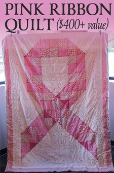 Drink Pink Raffle Ticket - Quilt 1