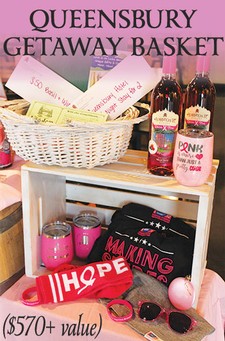 Drink Pink Raffle Ticket - Queensbury Getaway Basket 1