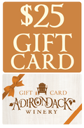 Adirondack Winery $25 Gift Certificate