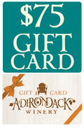 Adirondack Winery $75 Gift Certificate