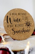 Cork Trivet - A Meal Without Wine