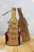 Dear Santa: Define Good Wine Bottle Ornament