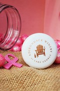 Logo White Porcelain Stopper