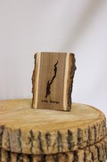 LG Map Wooden Magnet