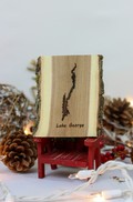 LG Map Wooden Magnet