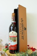 Leather Red Carriage Gift Set