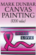 Drink Pink Raffle Ticket - Mark Dunbar Painting