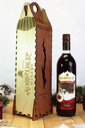 Single Bottle Gift Box & Red Carriage