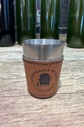 Logo Leather Shot Glass