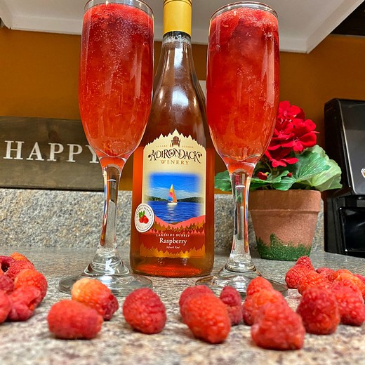 Lakeside Raspberry Bellini