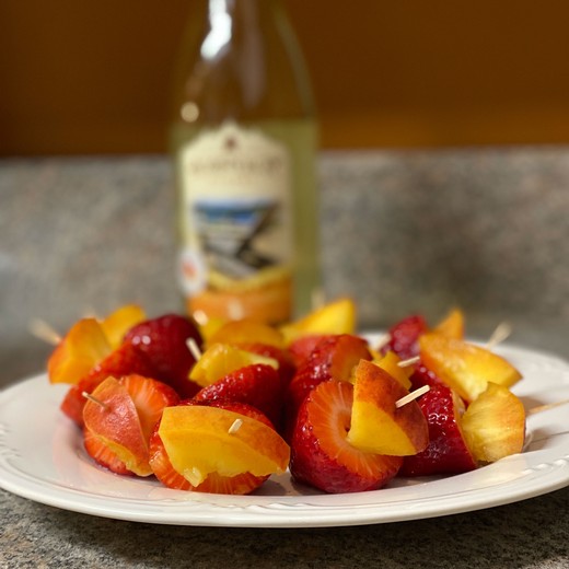 Strawberry and Beachside Kabobs