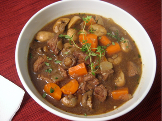 Red Wine Infused Beef Stew