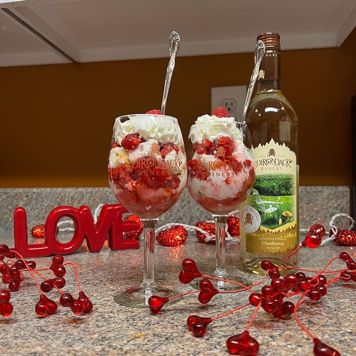 Raspberry Chardonnay Trifles