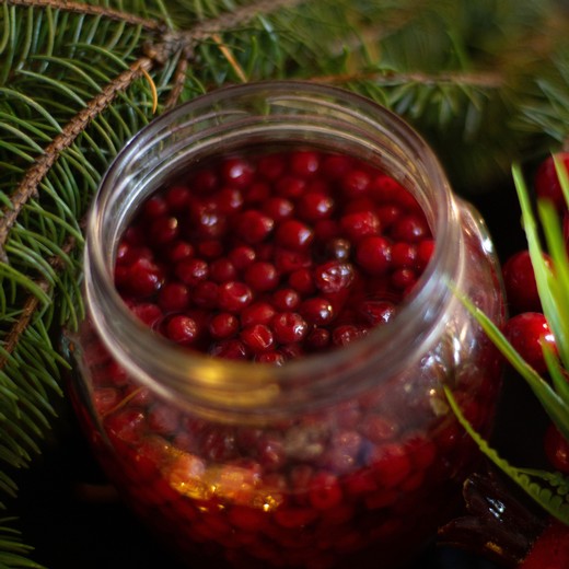 Cranberry Riesling Compote